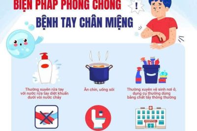 TUYÊN TRUYỀN PHÒNG, CHỐNG BỆNH TAY CHÂN MIỆNG Ở TRẺ MẦM NON